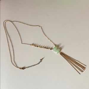 Stitch Fix Catarina fringe pendant necklace
